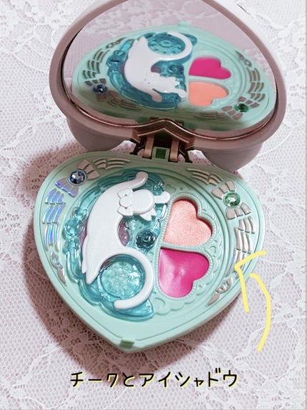 Pretty Holic シャイニーキャッツパクト/Pretty Holic/メイクアップキットを使ったクチコミ(5枚目)