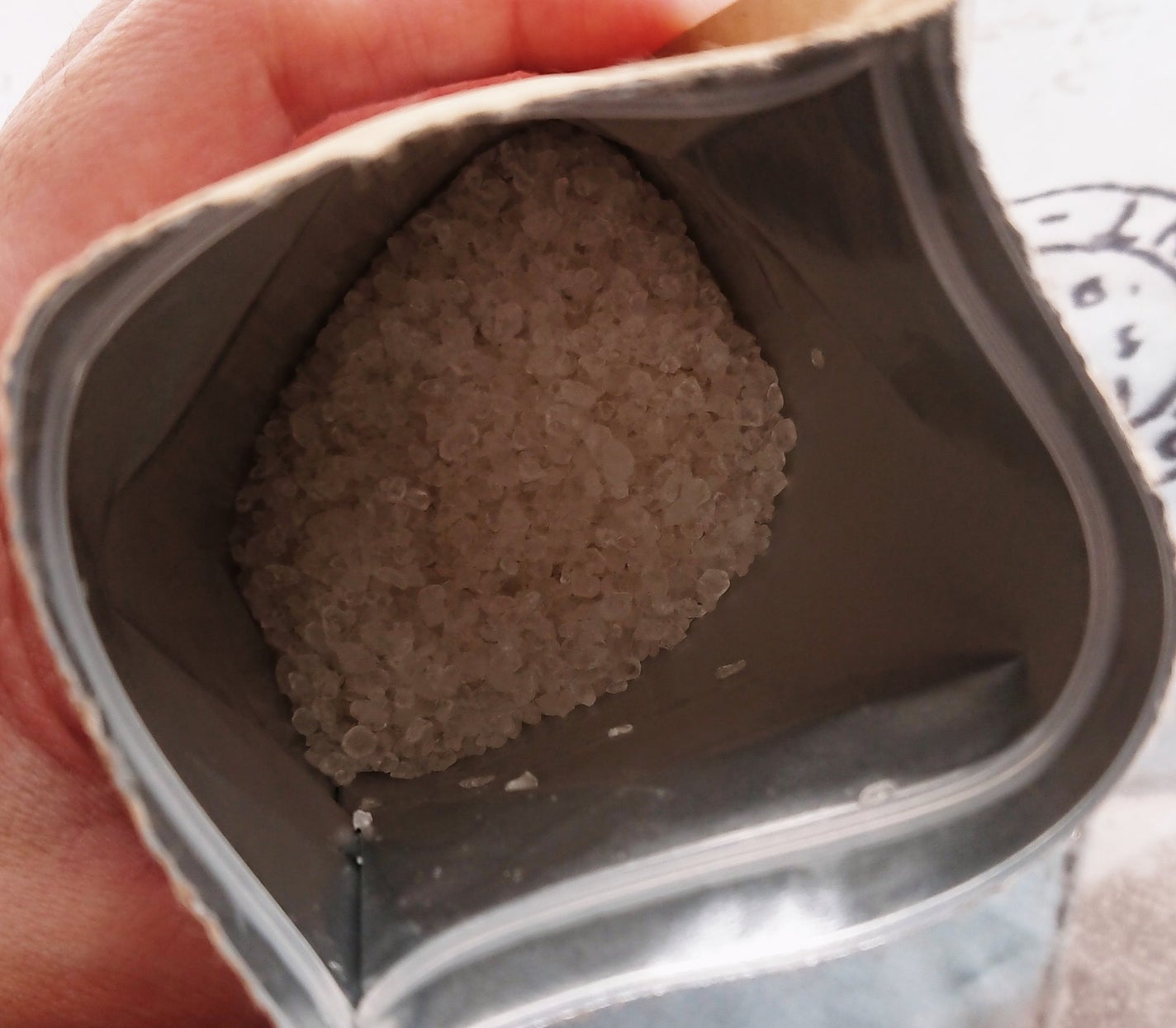 デッドシーナチュラルバスソルト/uni@beauty/無機塩系入浴剤を使ったクチコミ(3枚目)