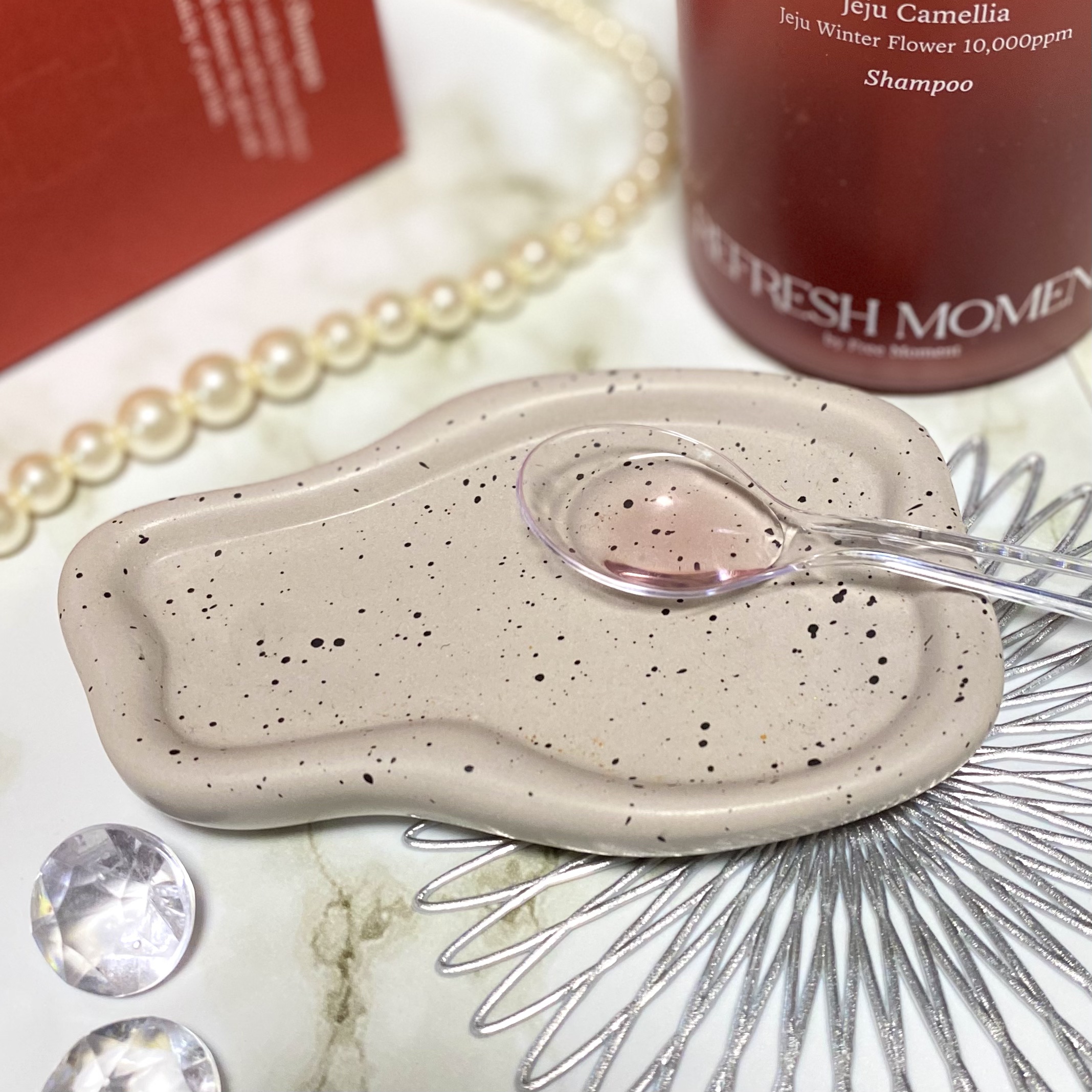 リフレッシュモーメントパフュームシャンプー/トリートメント Jeju Camellia/Free Moment /市販シャンプーを使ったクチコミ（2枚目）