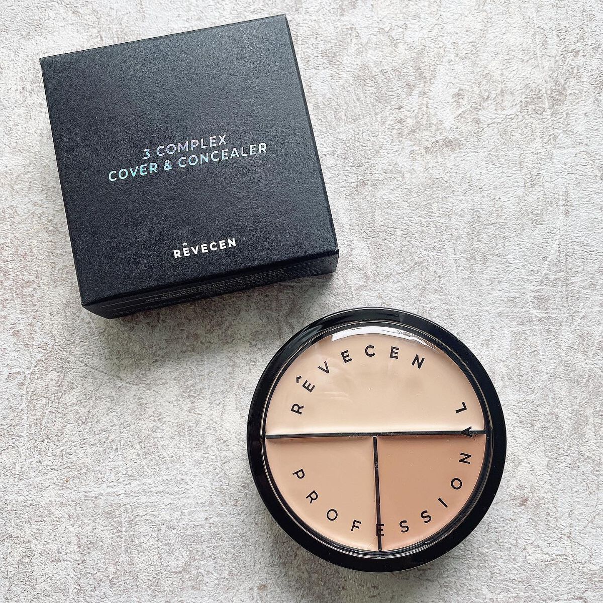 3complex cover&concealer/Qoo10/リキッドコンシーラーを使ったクチコミ（1枚目）