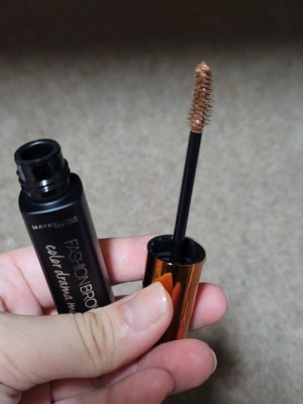 ファッションブロウ カラードラマ マスカラ/MAYBELLINE NEW YORK/眉マスカラを使ったクチコミ(2枚目)