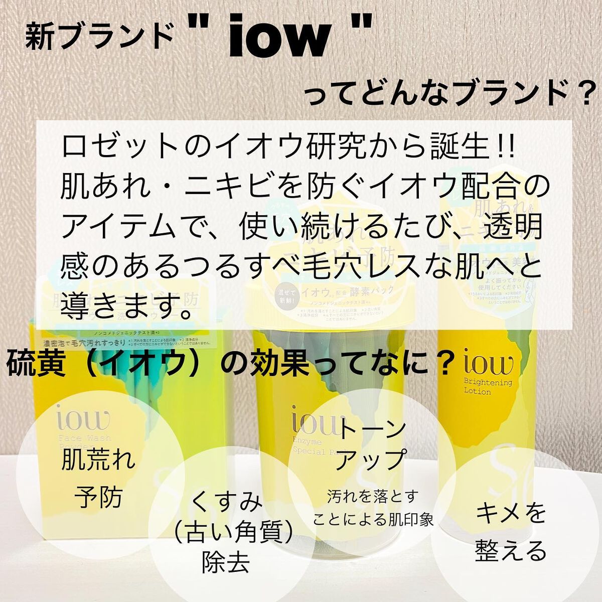 SF洗顔パウダー/iow/洗顔パウダーを使ったクチコミ(2枚目)