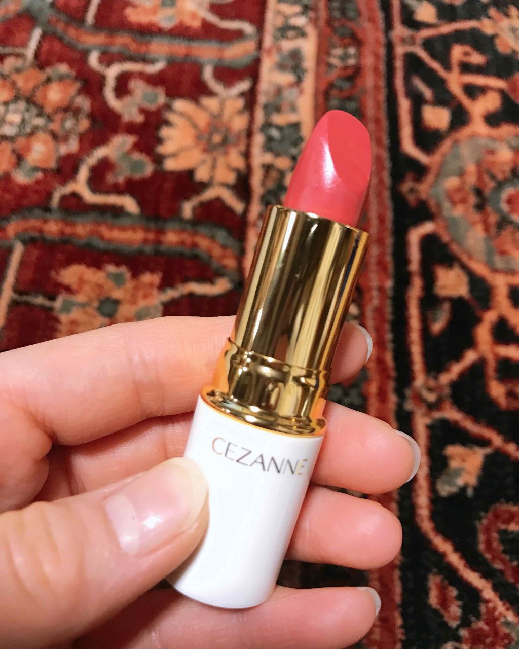 ラスティング リップカラーN/CEZANNE/口紅を使ったクチコミ(2枚目)