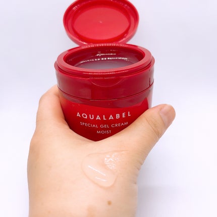 スペシャルジェルクリーム(モイスト)/アクアレーベル/オールインワン化粧品を使ったクチコミ(3枚目)