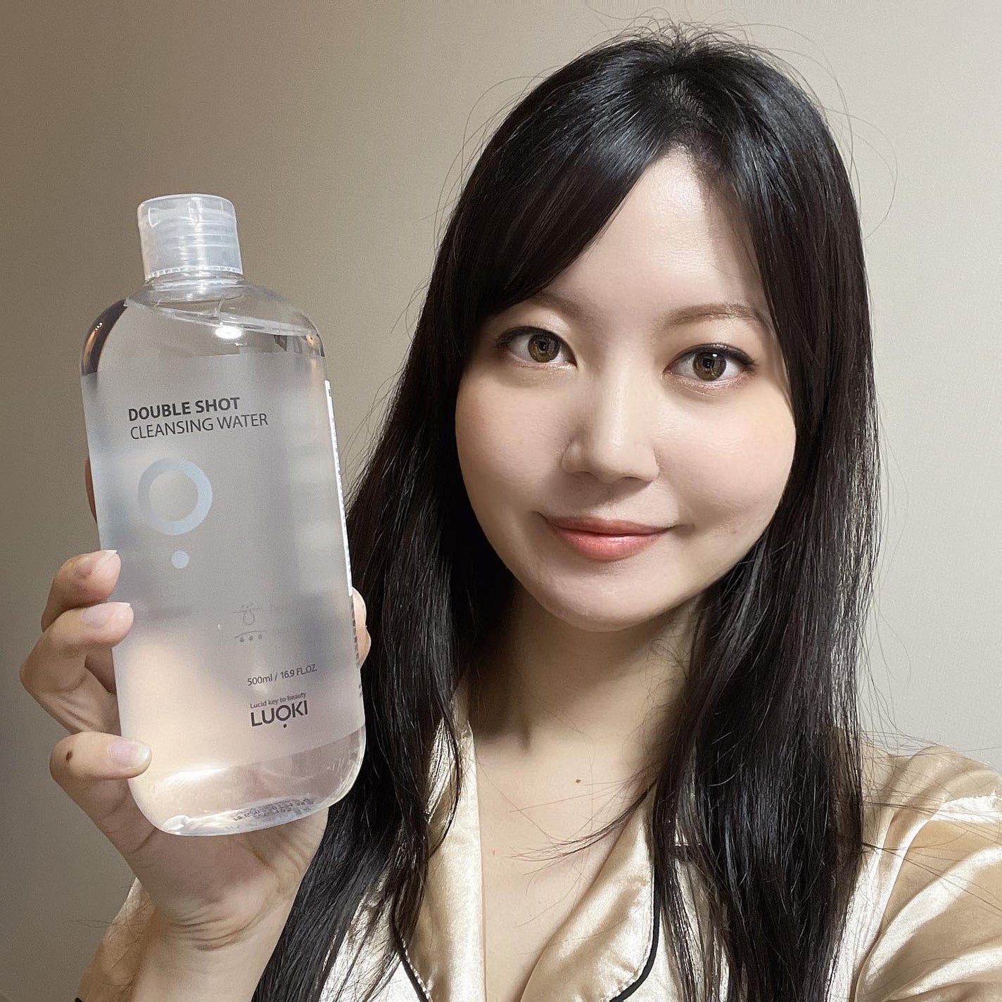 ダブルショットクレンジングウォーター/LUOKI/クレンジングウォーターを使ったクチコミ(9枚目)