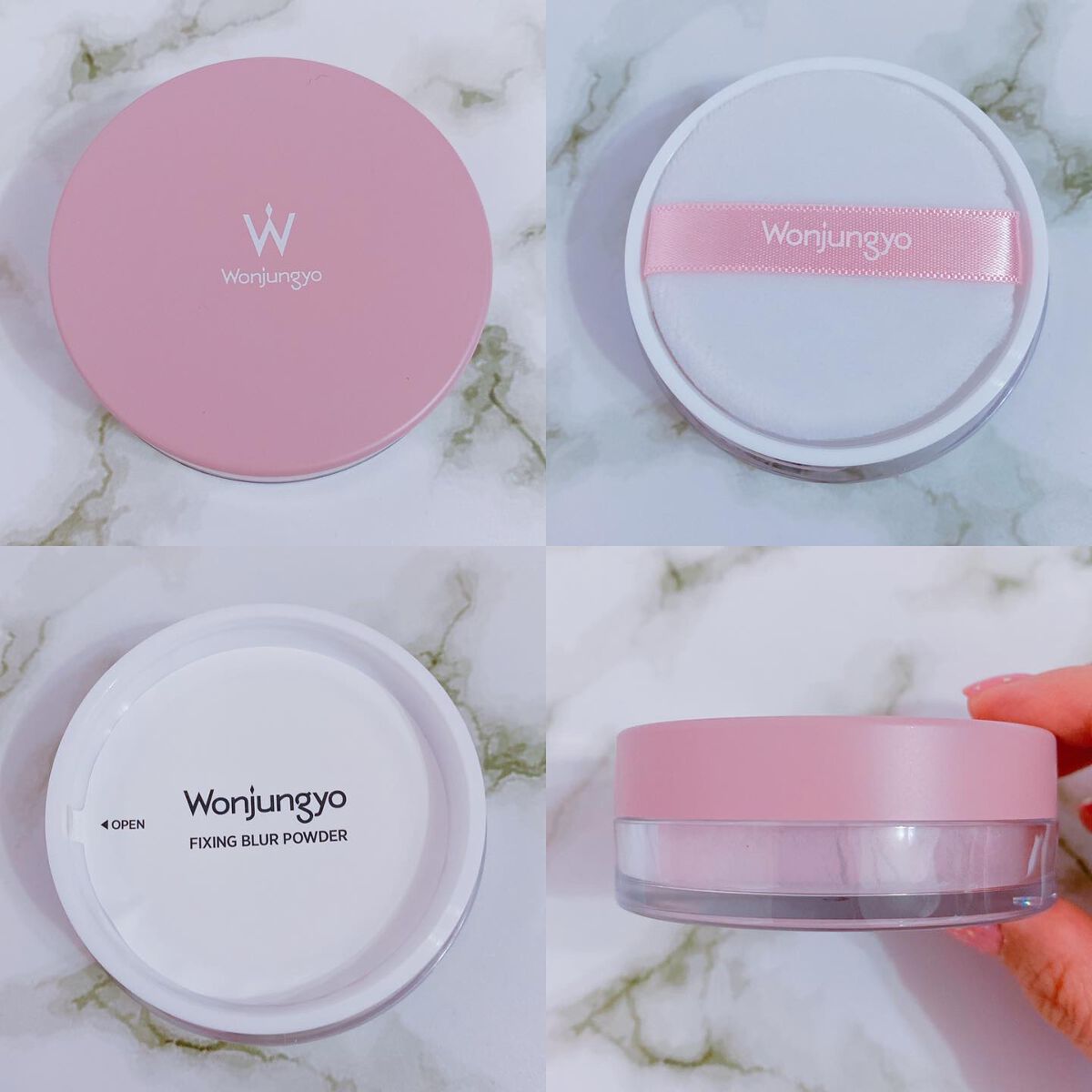 ウォンジョンヨ フィクシングブラーパウダー N/Wonjungyo/ルースパウダーを使ったクチコミ(2枚目)