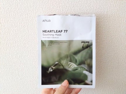 ドクダミ77 % 鎮静マスクパック/Anua/シートマスク・パックを使ったクチコミ(1枚目)