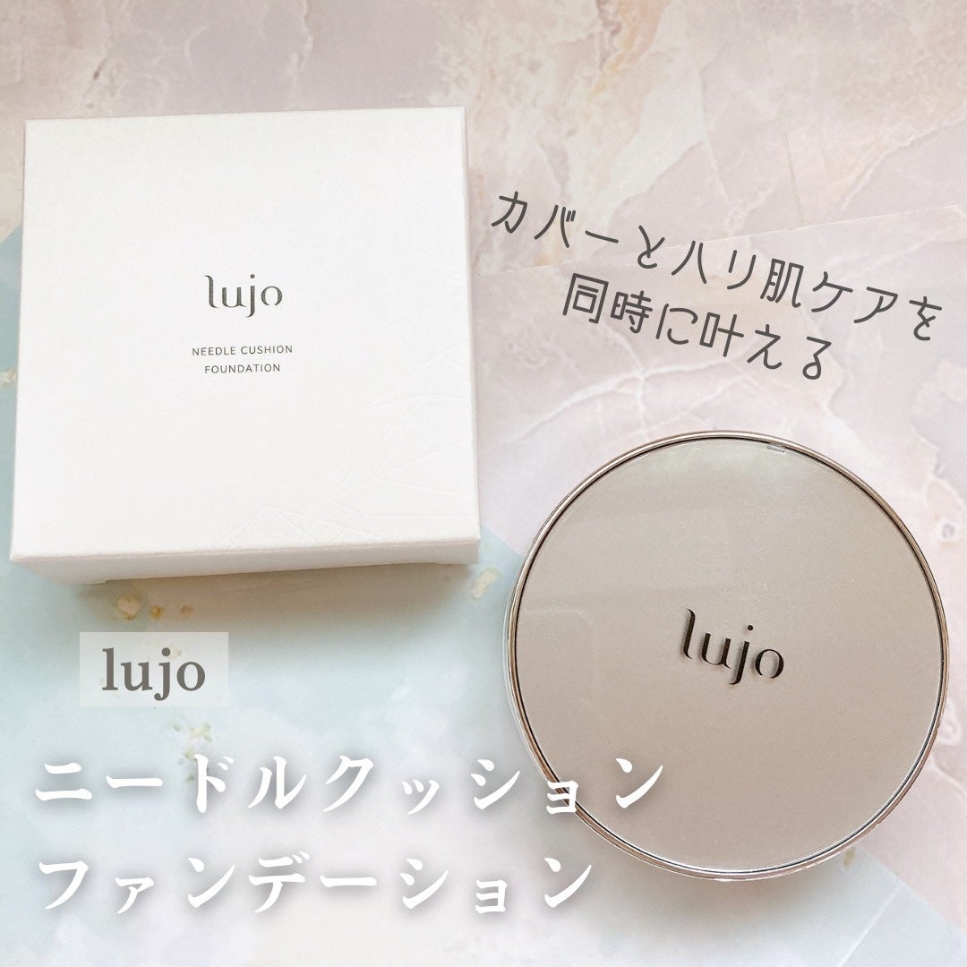 ニードルクッションファンデーション/lujo/クッションファンデーションを使ったクチコミ(1枚目)