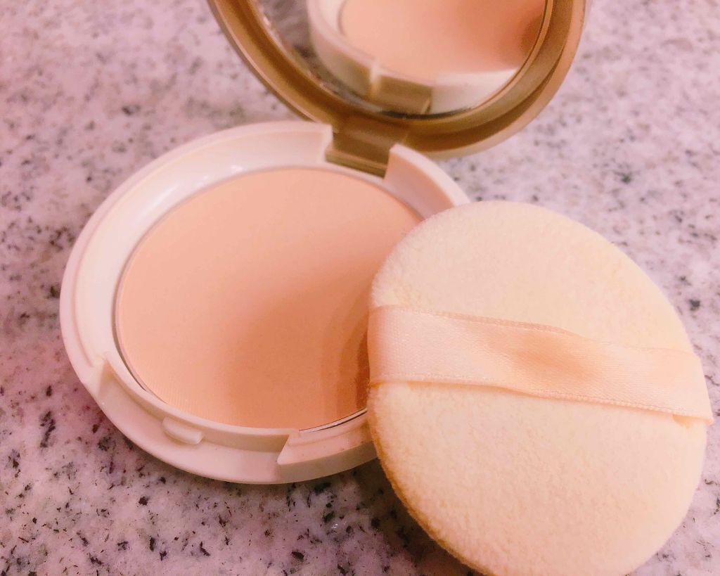 UVシルクフェイスパウダー/CEZANNE/プレストパウダーを使ったクチコミ（2枚目）