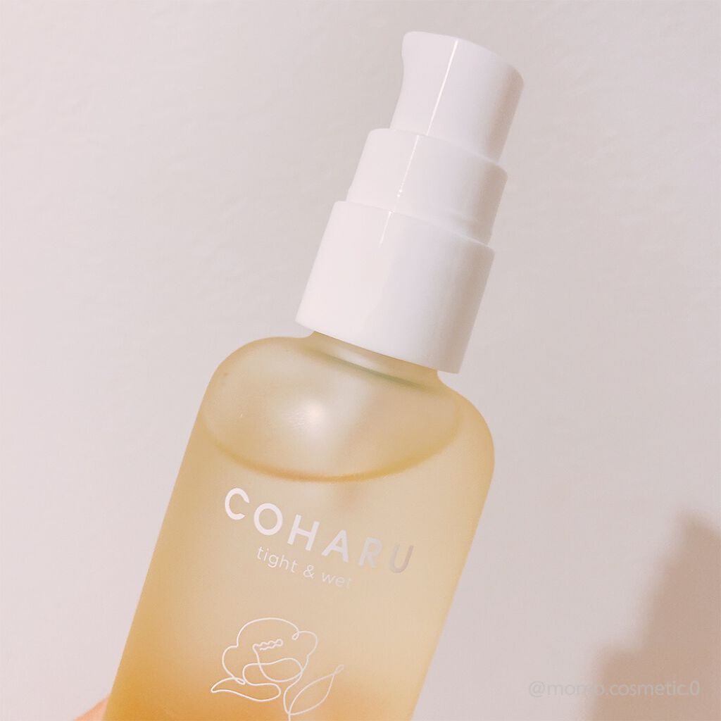 スタイリングオイル<タイト＆ウェット>/COHARU/ヘアオイルを使ったクチコミ（2枚目）