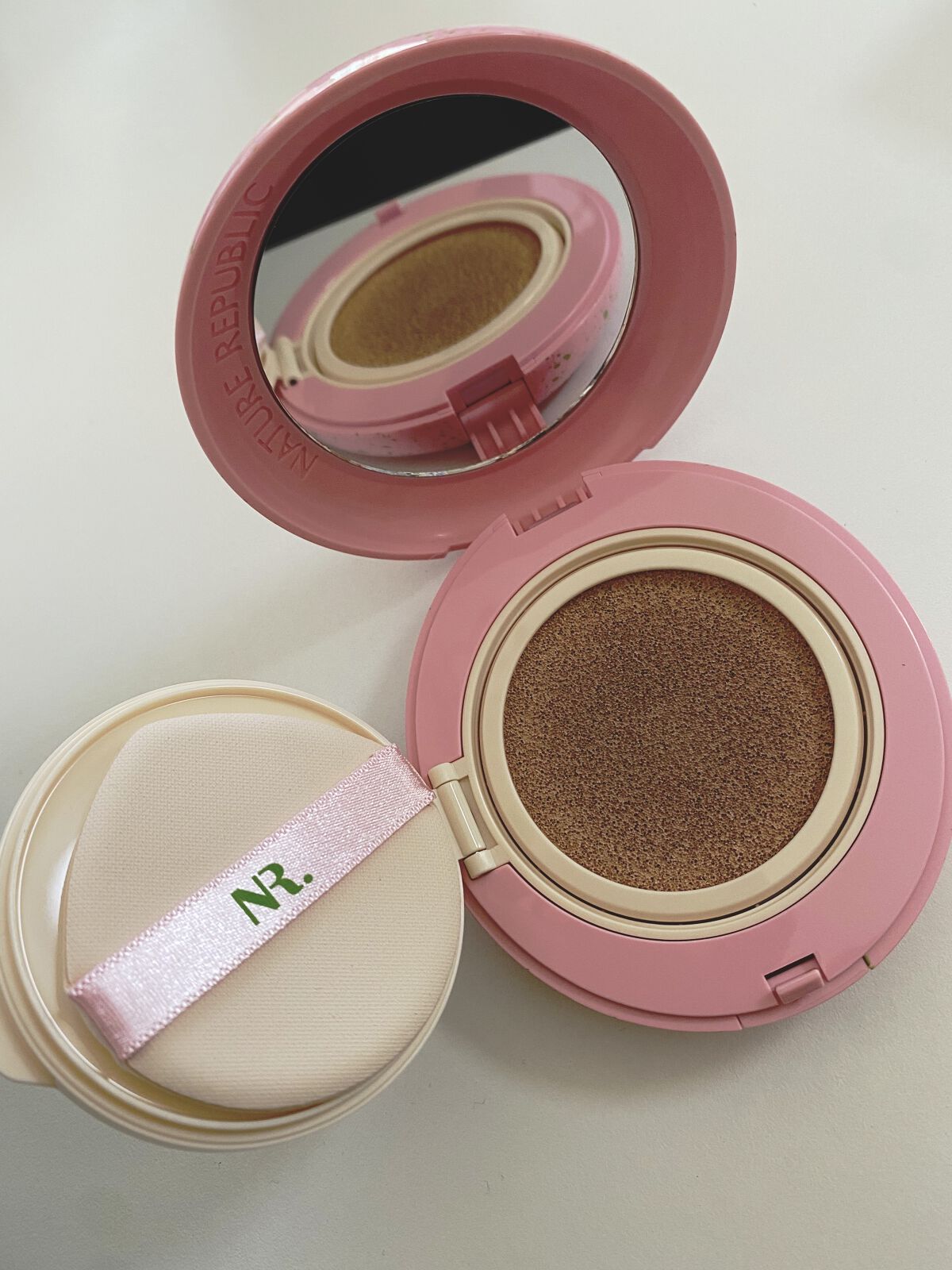 PROBIOエッセンスクッション/ネイチャーリパブリック/クッションファンデーションを使ったクチコミ（3枚目）