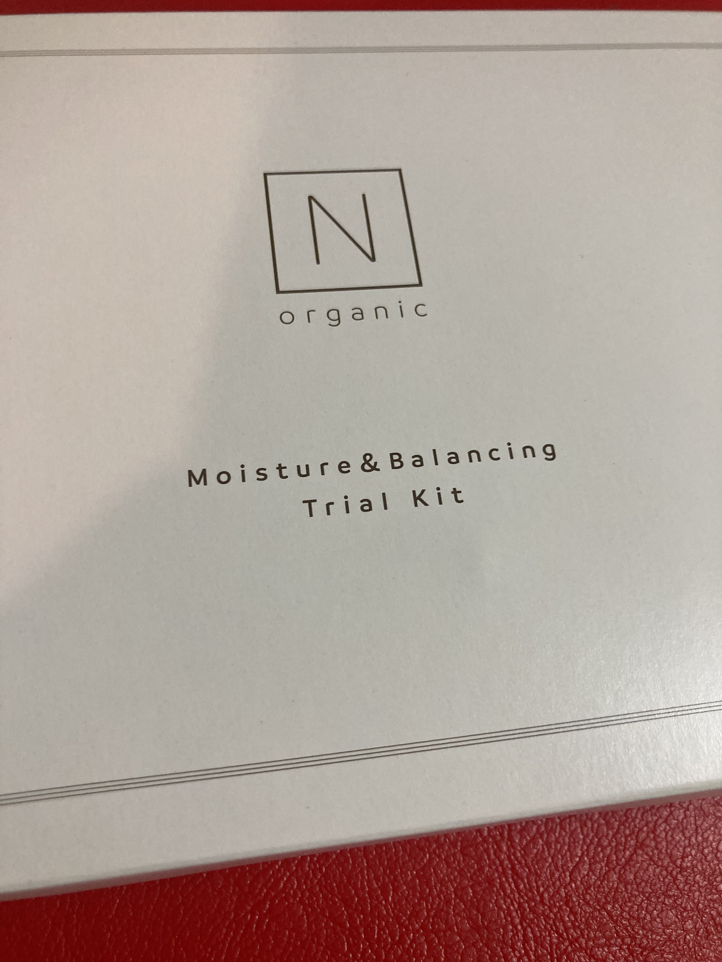 モイスチュア＆バランシング トライアルキット/Ｎ organic/トライアルキットを使ったクチコミ（1枚目）