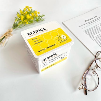 キューブマスク レチノール/ネイチャーリパブリック/シートマスク・パックを使ったクチコミ(1枚目)