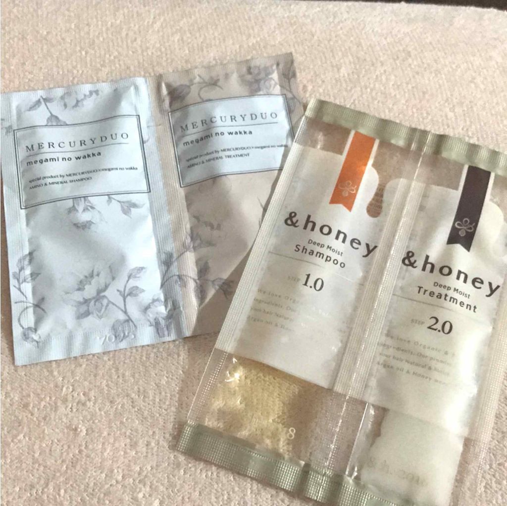 MERCURYDUOシャンプー・トリートメント【モイストタイプ】/R&/市販シャンプーを使ったクチコミ（1枚目）