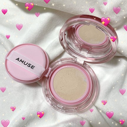 デューパワーヴィーガンクッション/AMUSE/クッションファンデーションを使ったクチコミ(1枚目)