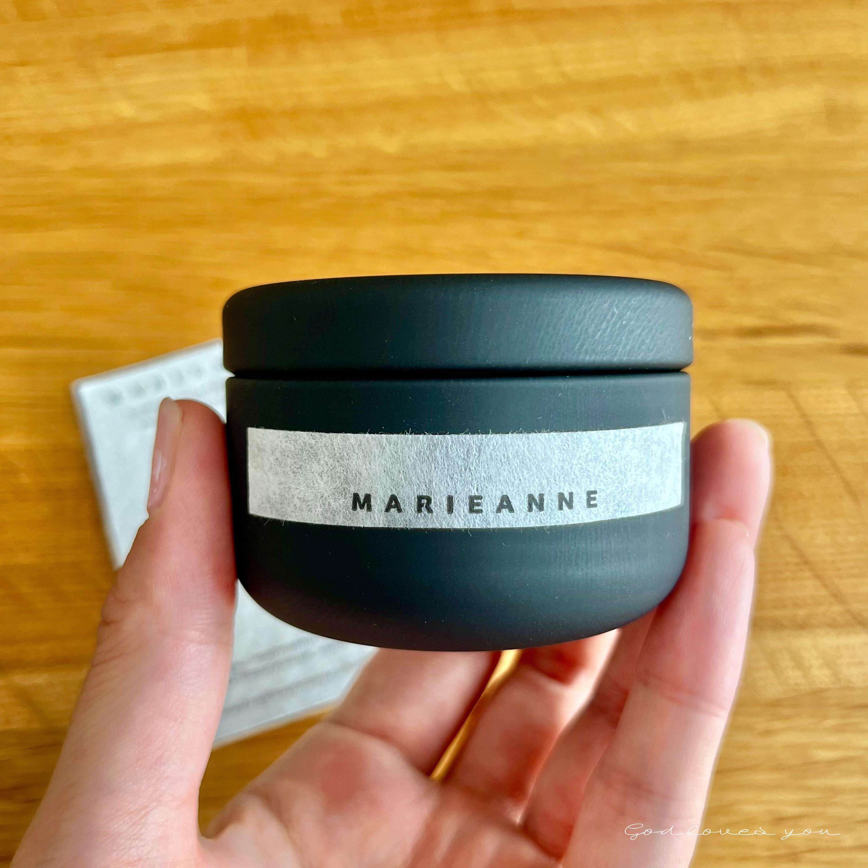 mini TOU -冬-/MARIEANNE/アロマキャンドルを使ったクチコミ（3枚目）