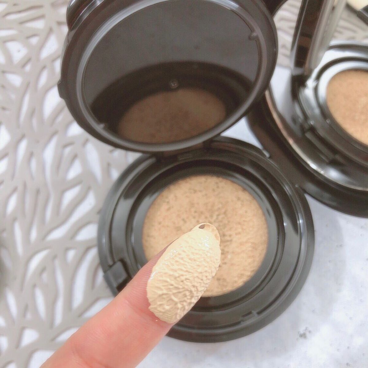 セラムクッションファンデーション SPF20・PA++/B.A/クッションファンデーションを使ったクチコミ(6枚目)