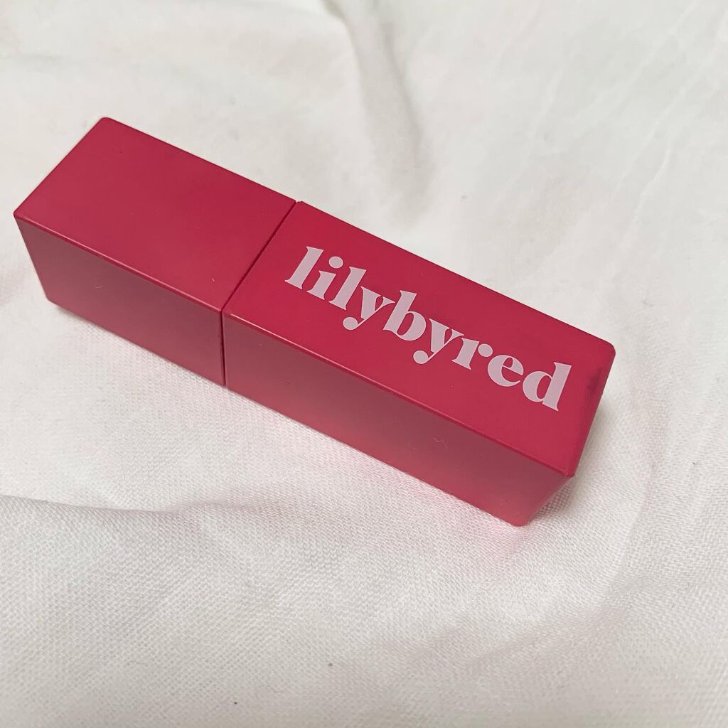 ムードライアー ベルベットティント/lilybyred/リップティントを使ったクチコミ（2枚目）