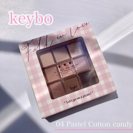 KEYBO FALL IN LOVE SHADOW PALETTE/keybo/アイシャドウパレットを使ったクチコミ(1枚目)
