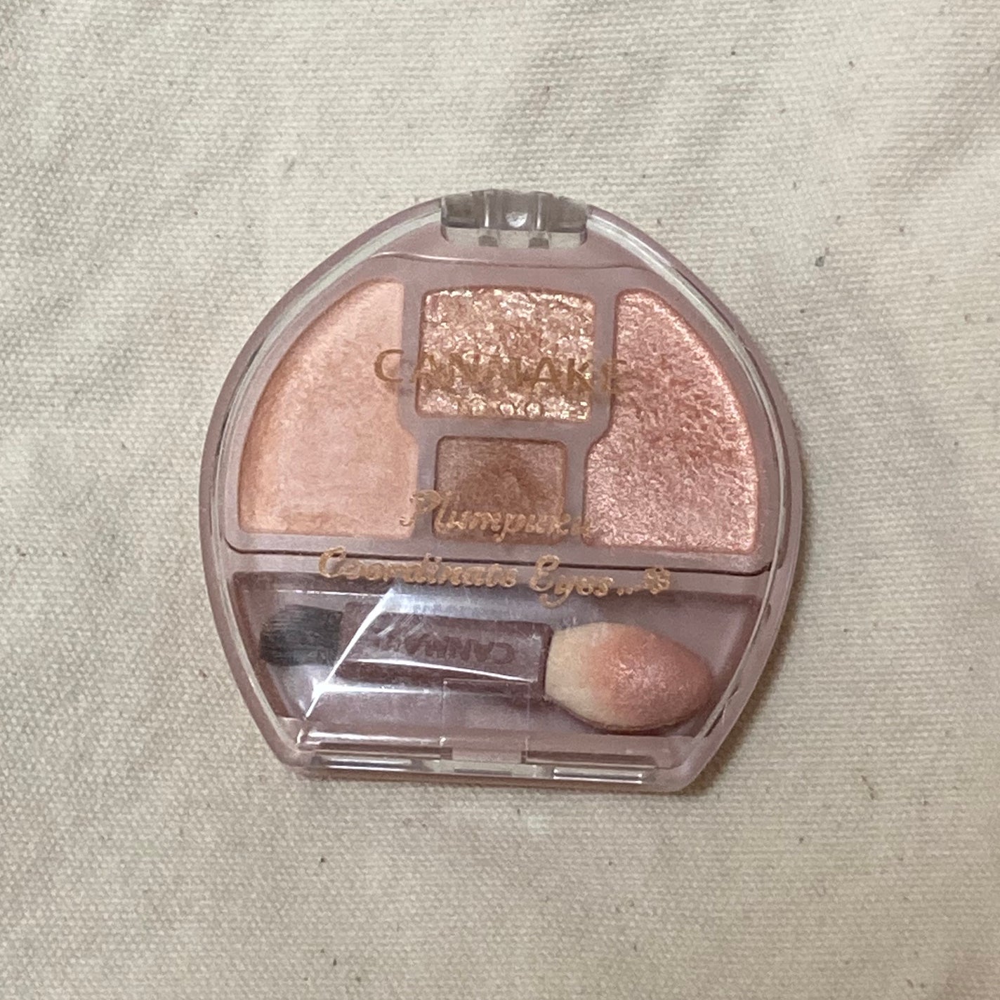 プランぷくコーデアイズ/キャンメイク/パウダーアイシャドウを使ったクチコミ(1枚目)