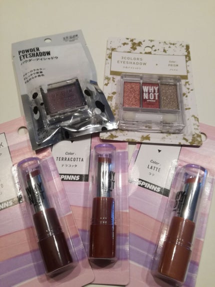 WHY NOT SPINNS 3色アイシャドウ/DAISO/アイシャドウパレットを使ったクチコミ(1枚目)