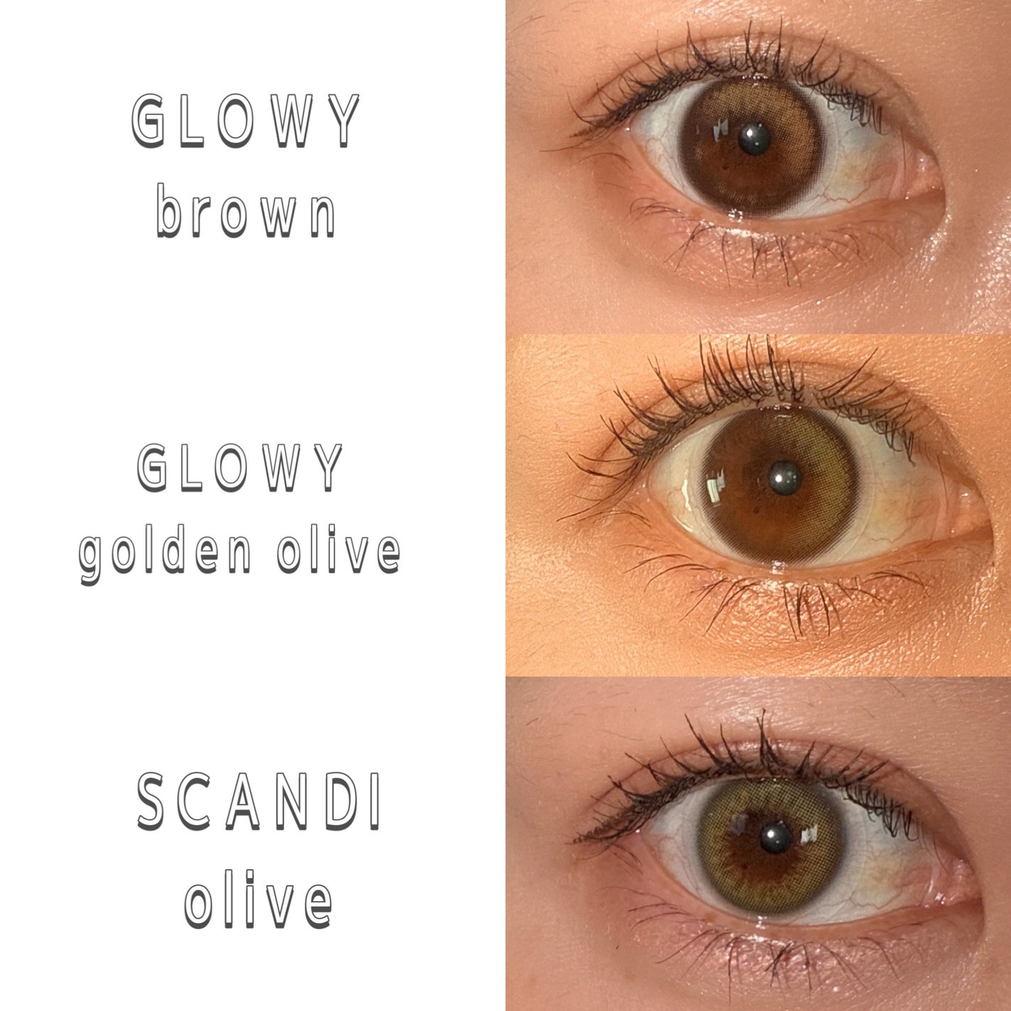 Glowy 1day/OLENS/ワンデー(1DAY)カラコンを使ったクチコミ(1枚目)