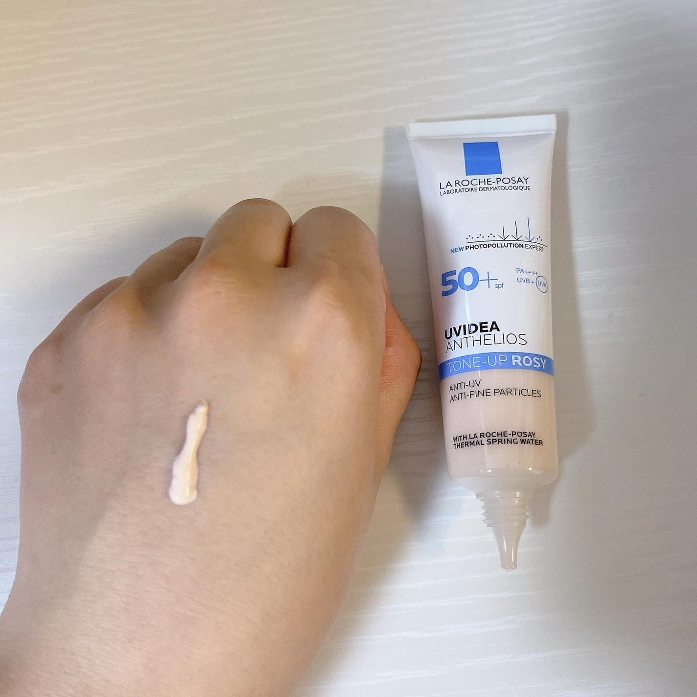 UVイデア XL プロテクショントーンアップ ローズ/ラ ロッシュ ポゼ/日焼け止めクリームを使ったクチコミ(2枚目)