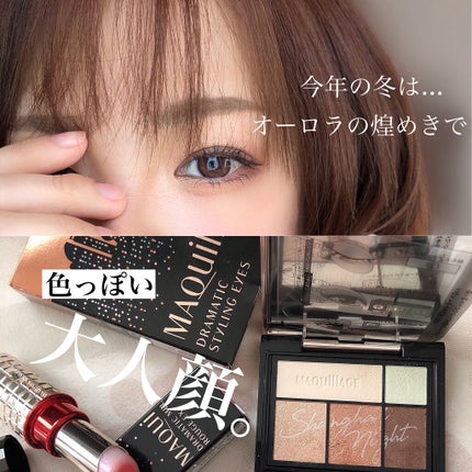 ドラマティックスタイリングアイズ/マキアージュ/アイシャドウパレットを使ったクチコミ(1枚目)