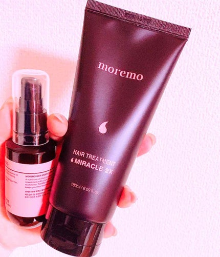 ウォータートリートメントミラクル10/moremo/洗い流すヘアトリートメントを使ったクチコミ(1枚目)