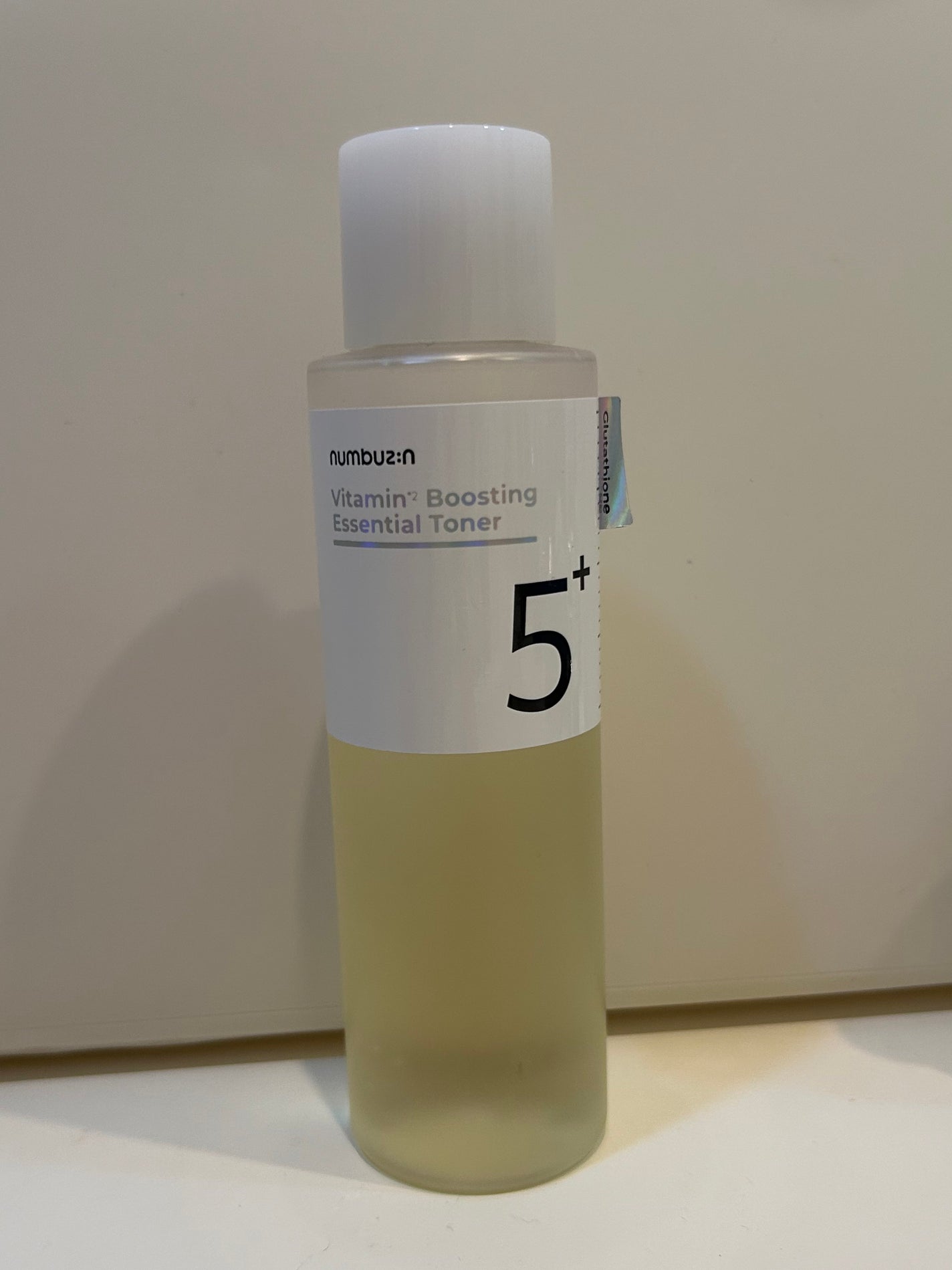 5番 白玉グルタチオンCエッセンシャルトナー/numbuzin/化粧水を使ったクチコミ(1枚目)