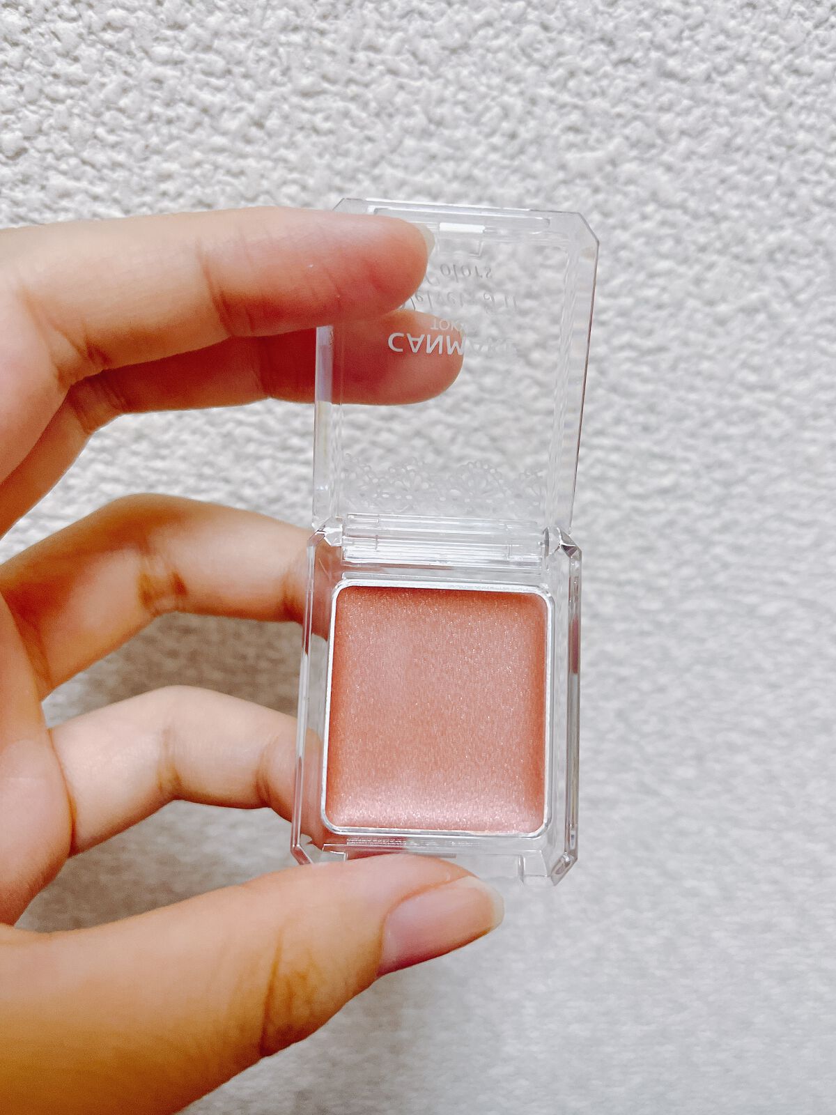 ベルベッティフィットカラーズ No.03 ベビーアプリコット/キャンメイク/ジェル・クリームアイシャドウを使ったクチコミ（3枚目）