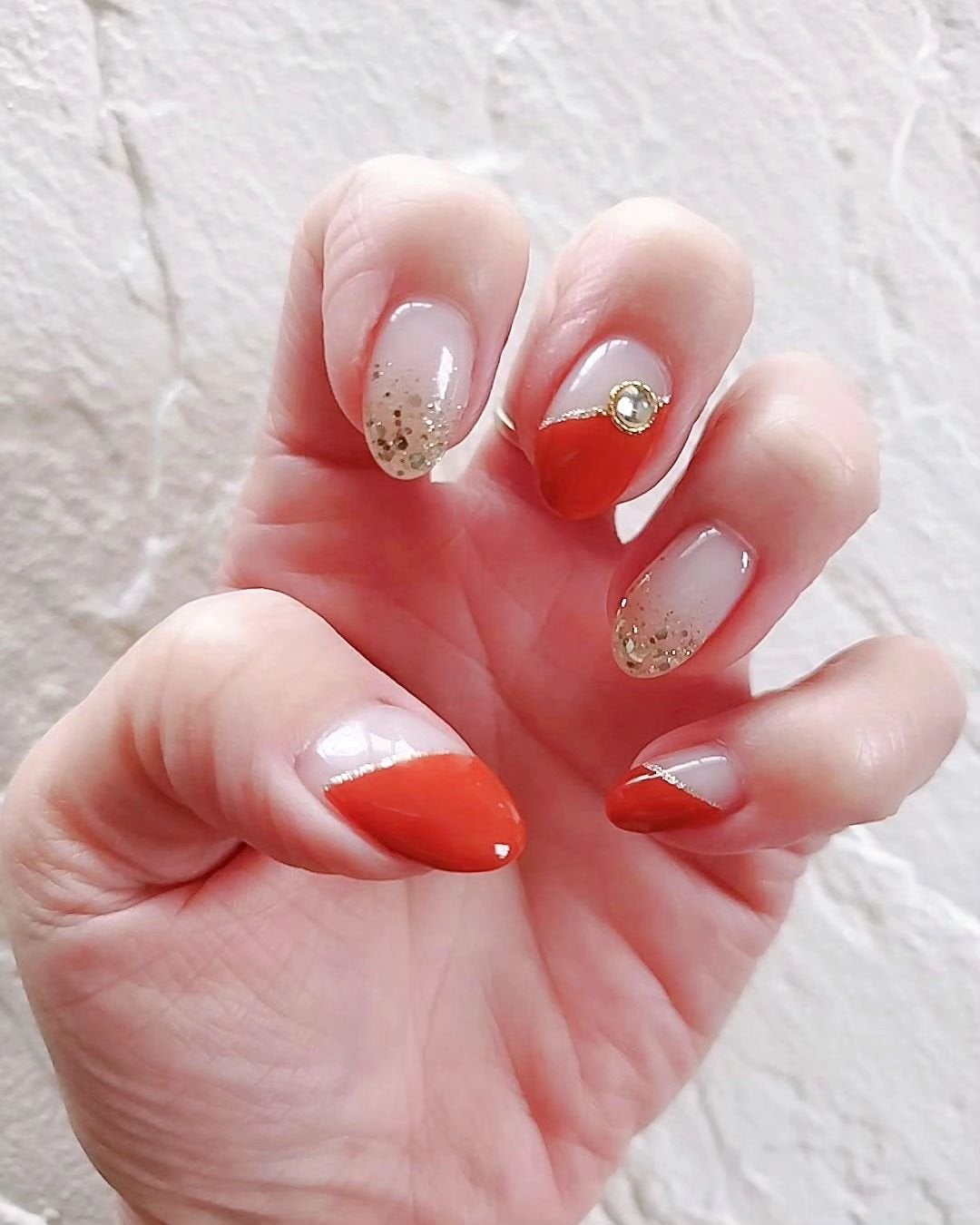 𝓔𝓽𝓼𝓾𝓴𝓸|スキンケアマニア❣️ on LIPS 「\♡ネイルチェンジしたよ💅♡/(かなりの時差投稿🤣)サロンネイ..」(2枚目)