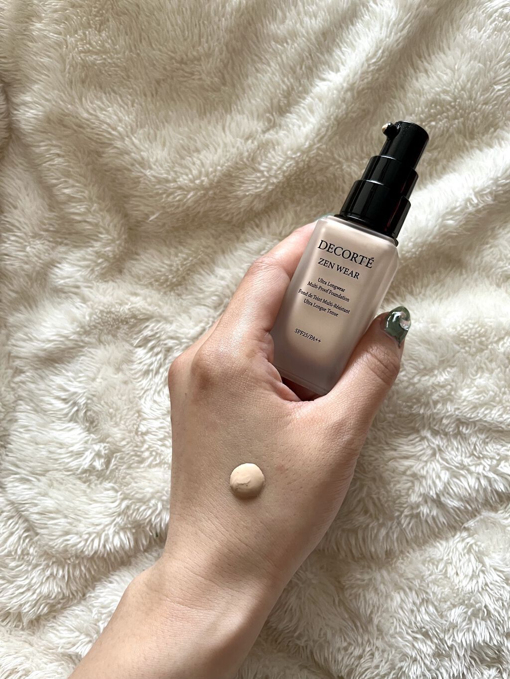 ゼン ウェア フルイド/DECORTÉ/リキッドファンデーションを使ったクチコミ（2枚目）