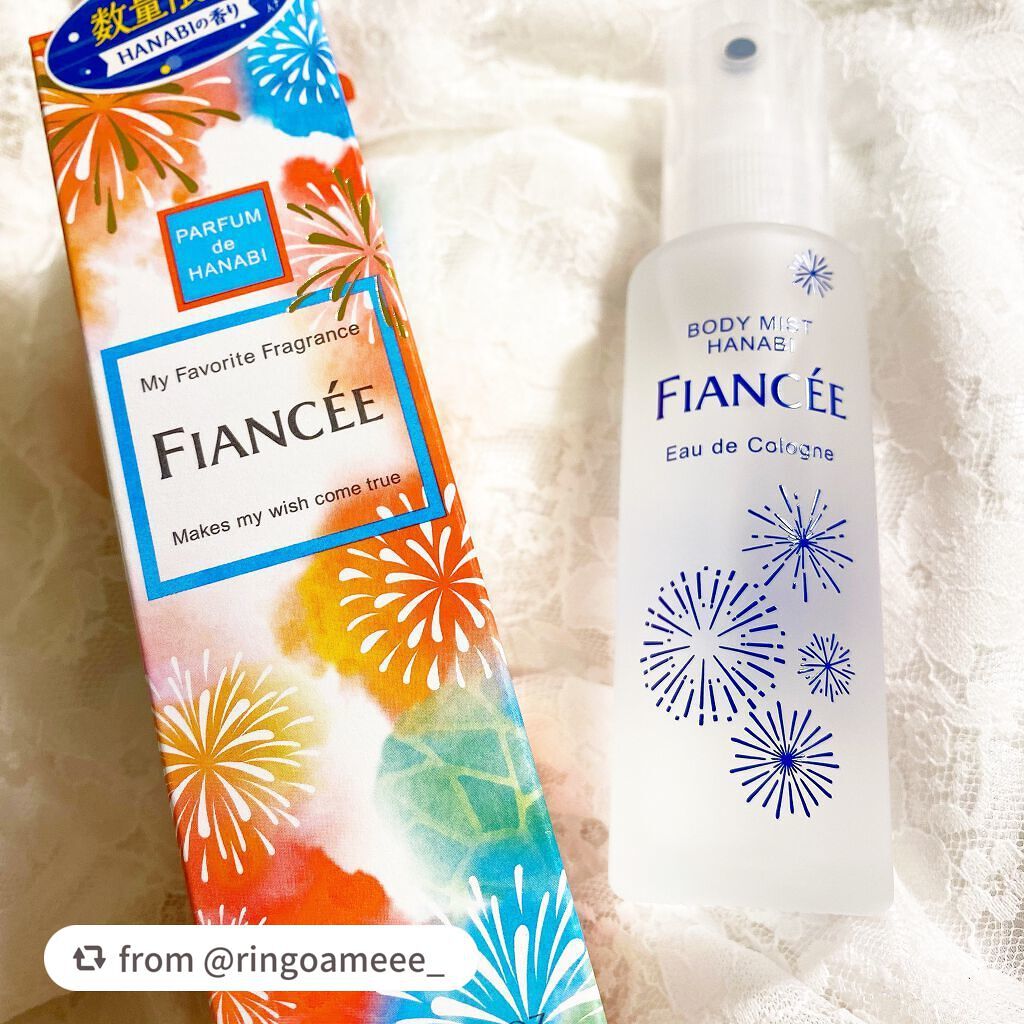 ボディミスト HANABI /フィアンセ/香水(レディース)を使ったクチコミ(2枚目)