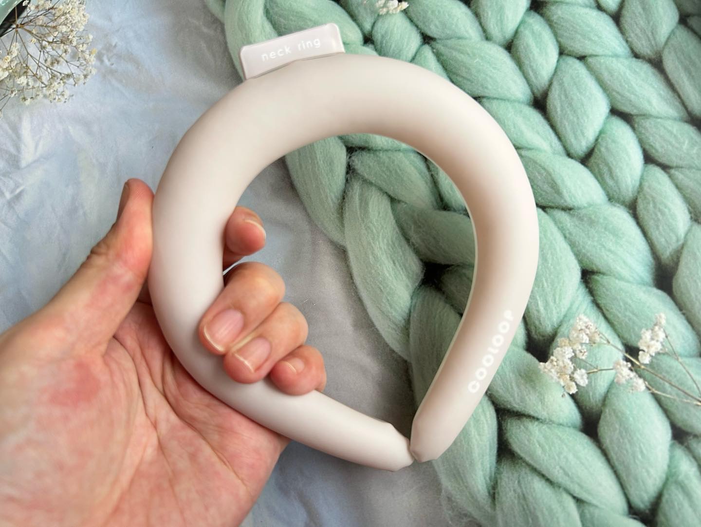 COOLOOPネックリング RUDDY/コジット/ボディグッズを使ったクチコミ（2枚目）