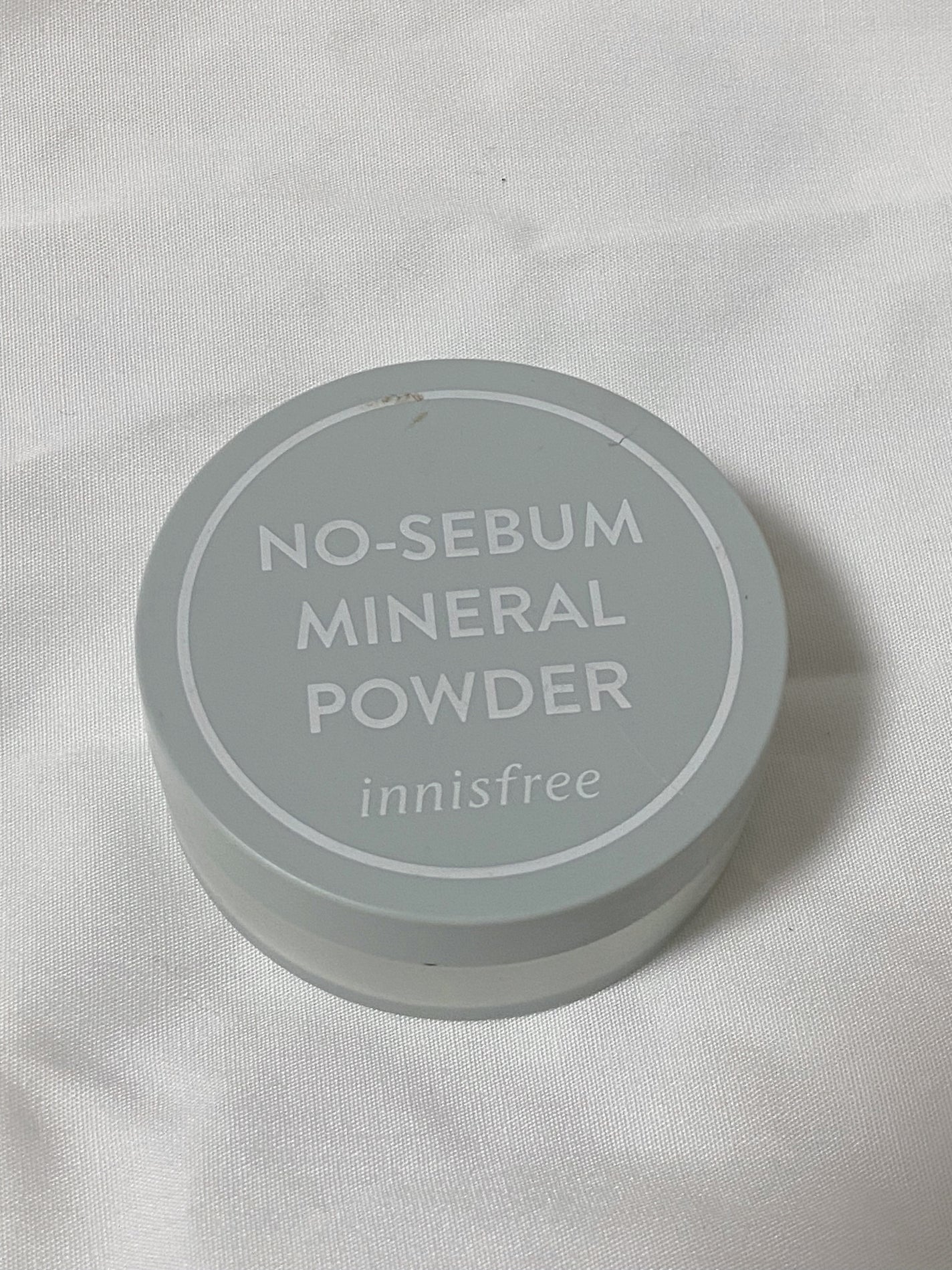 ノーセバム ミネラルパウダー N/innisfree/ルースパウダーを使ったクチコミ(1枚目)