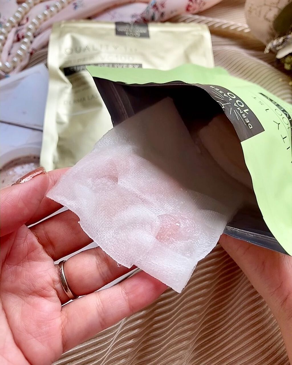 ダーマレーザースーパーVC100マスク/クオリティファースト/シートマスク・パックを使ったクチコミ（3枚目）