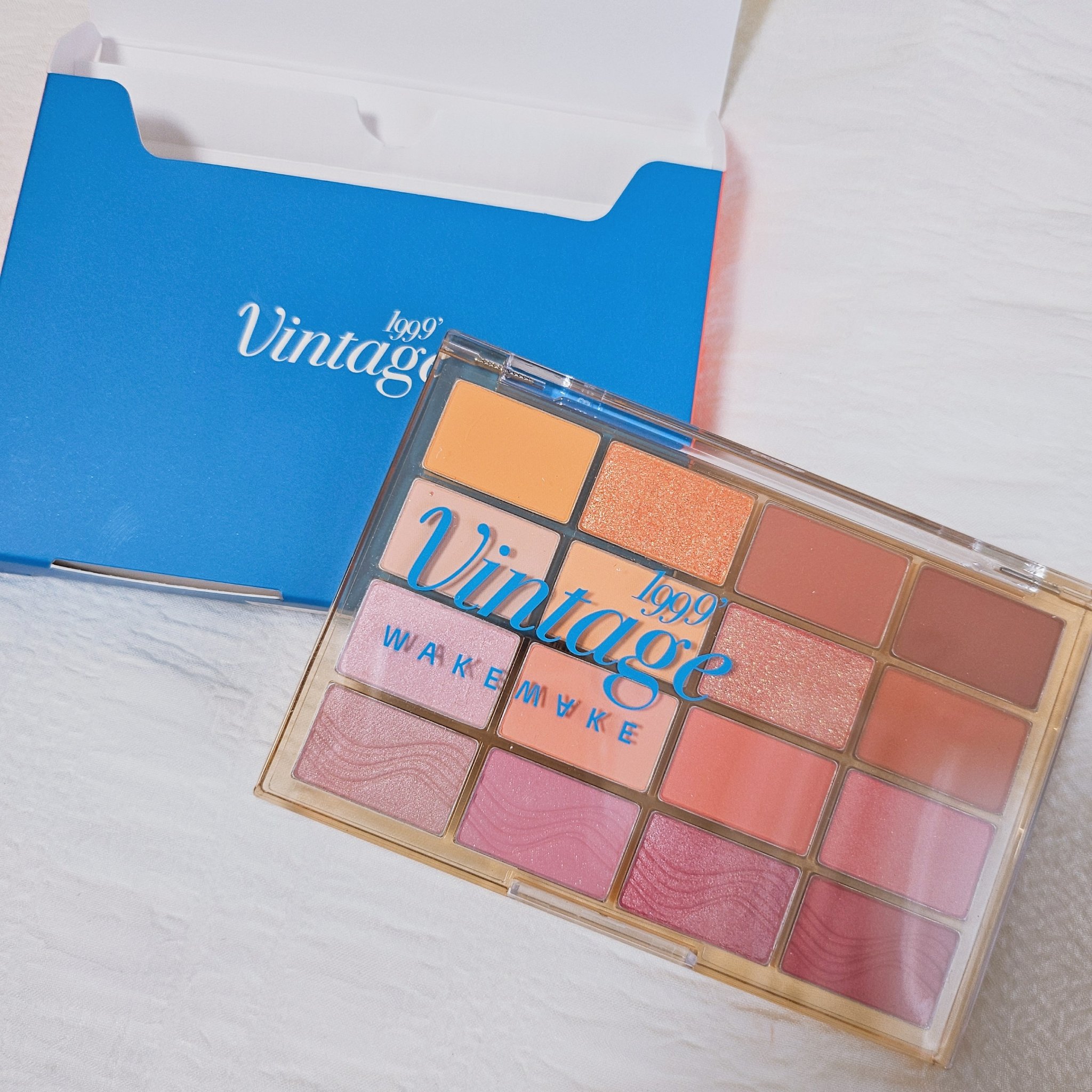 ソフトブラーリングアイパレット/wakemake/アイシャドウパレットを使ったクチコミ（1枚目）