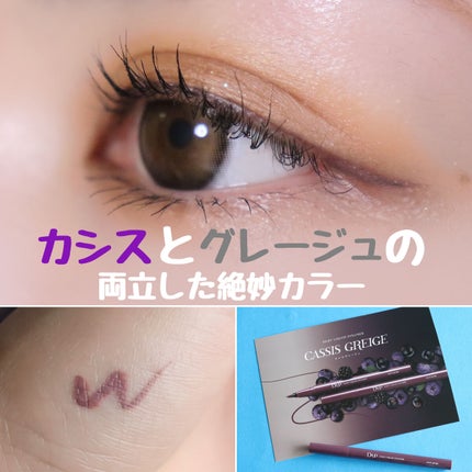 シルキーリキッドアイライナーWP/D-UP/リキッドアイライナーを使ったクチコミ(3枚目)