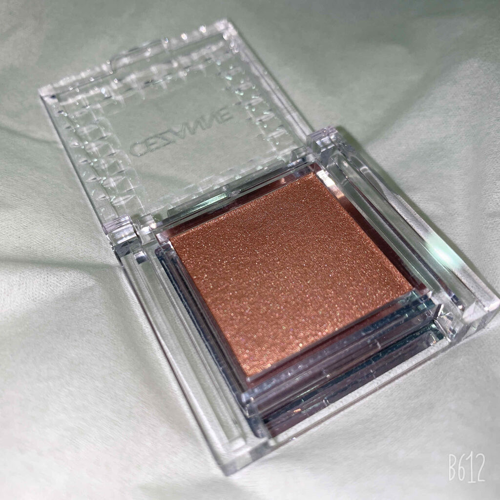 シングルカラーアイシャドウ/CEZANNE/単色アイシャドウを使ったクチコミ（2枚目）