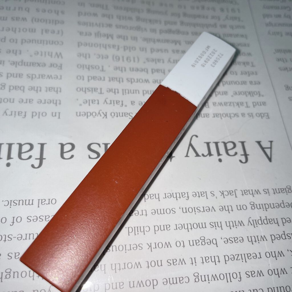 SPステイ マットインク/MAYBELLINE NEW YORK/口紅を使ったクチコミ(1枚目)