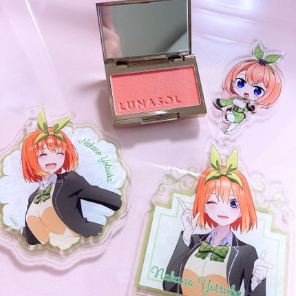 ルナソル カラーリングシアーチークス(グロウ)/LUNASOL/パウダーチークを使ったクチコミ(1枚目)