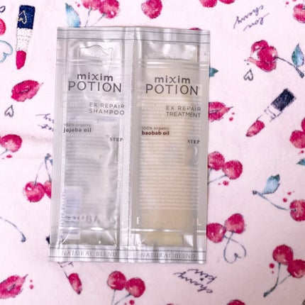 リペアシャンプー/ヘアトリートメント/mixim POTION/シャンプー・コンディショナーを使ったクチコミ(1枚目)