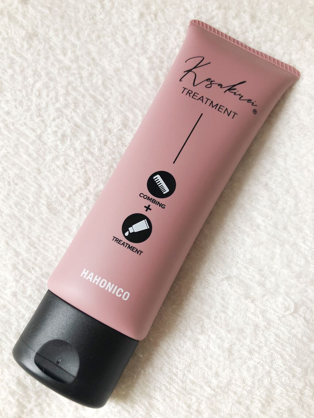 KESAKIREI トリートメント/ハホニコハッピーライフ/洗い流すヘアトリートメントを使ったクチコミ（2枚目）