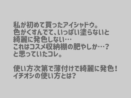 シルキースフレアイズ(マットタイプ)/キャンメイク/アイシャドウパレットを使ったクチコミ(2枚目)