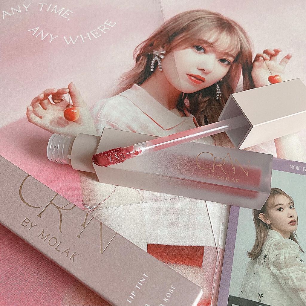 BLOOM JELLY TINT /CRAN BY MOLAK /口紅を使ったクチコミ（1枚目）