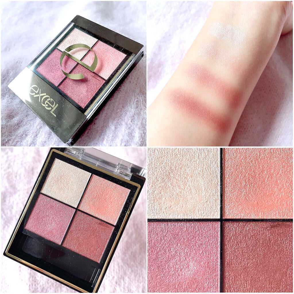 リアルクローズシャドウ/excel/アイシャドウパレットを使ったクチコミ(2枚目)