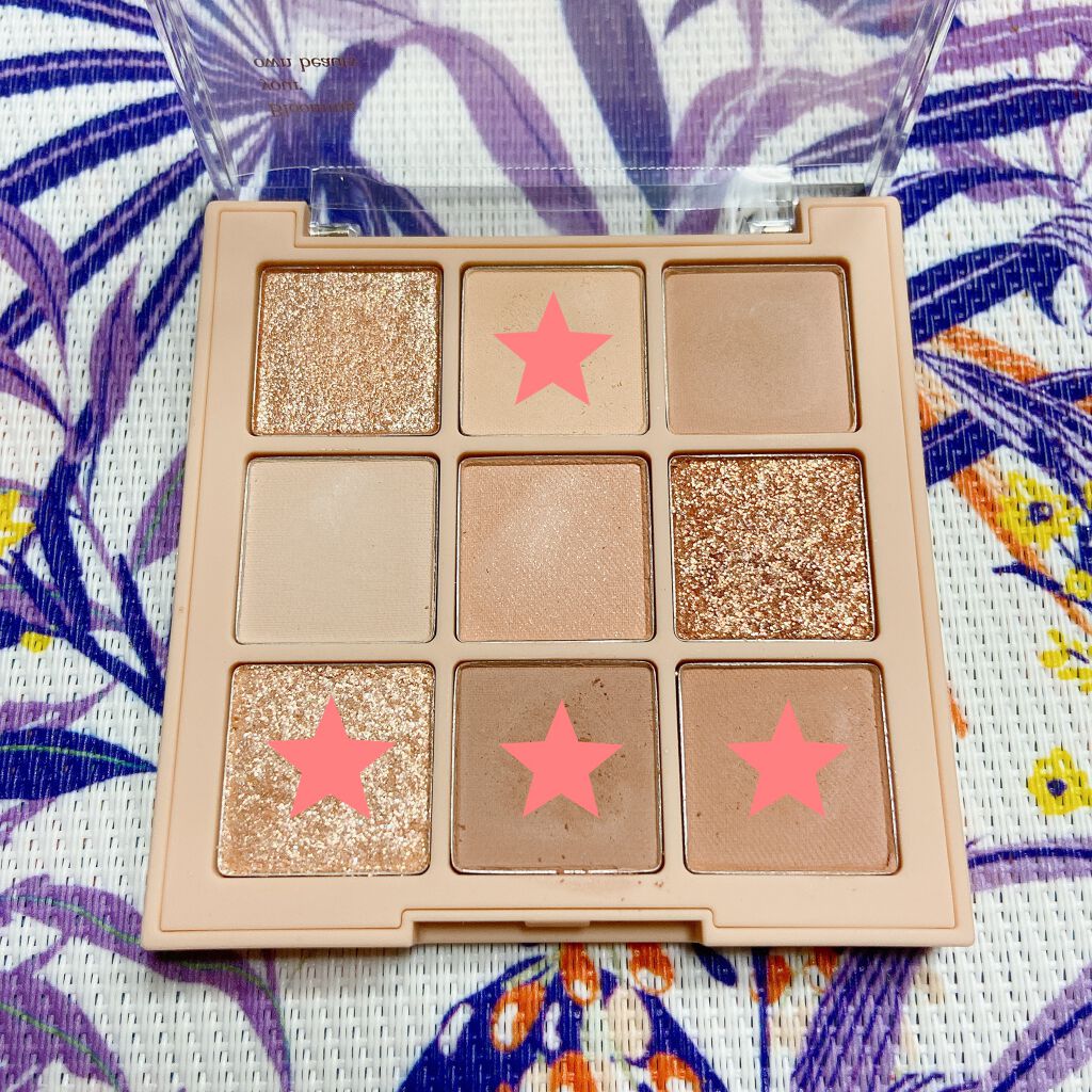 シャドウパレット/dasique/アイシャドウパレットを使ったクチコミ（2枚目）