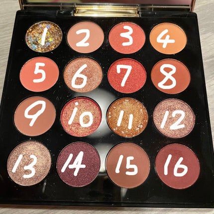 大英博物館 エジプトシリーズ アイシャドウパレット/ZEESEA/アイシャドウパレットを使ったクチコミ(3枚目)