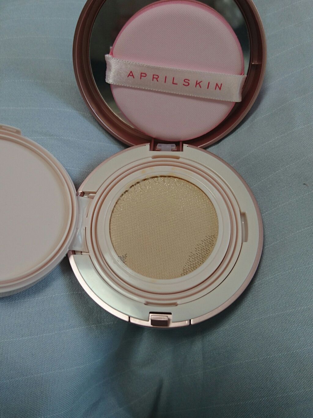 マジックスノーフィックシングクッション 3.0/APRILSKIN/クッションファンデーションを使ったクチコミ（2枚目）